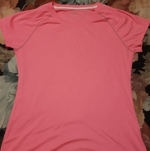 Champion neon pink athletic shirt short sleeve